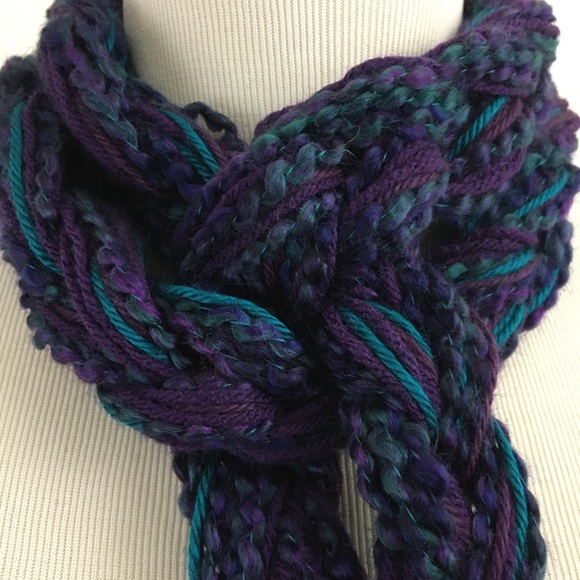 Handmade Crocheted Scarf - Picture 5 of 10